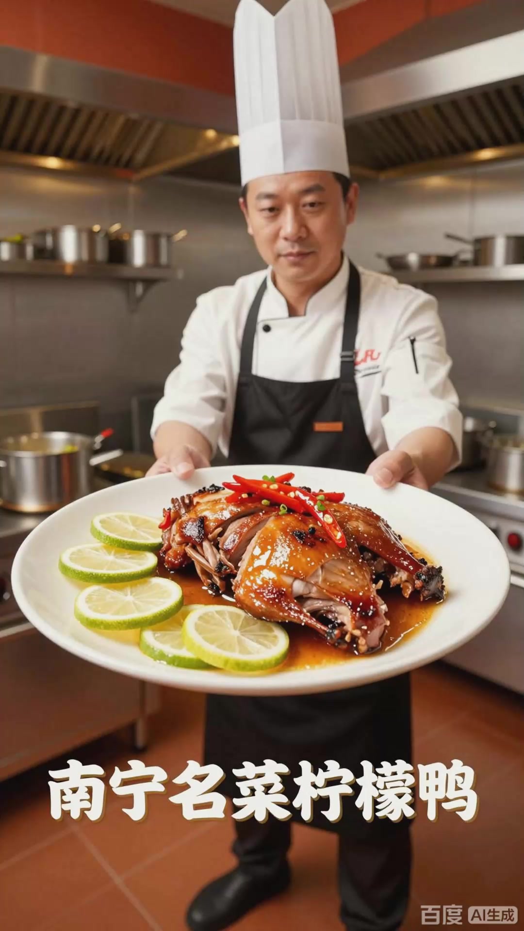桂菜柠檬鸭酸香：邕城名菜，酸辣鲜香鸭肉嫩滑