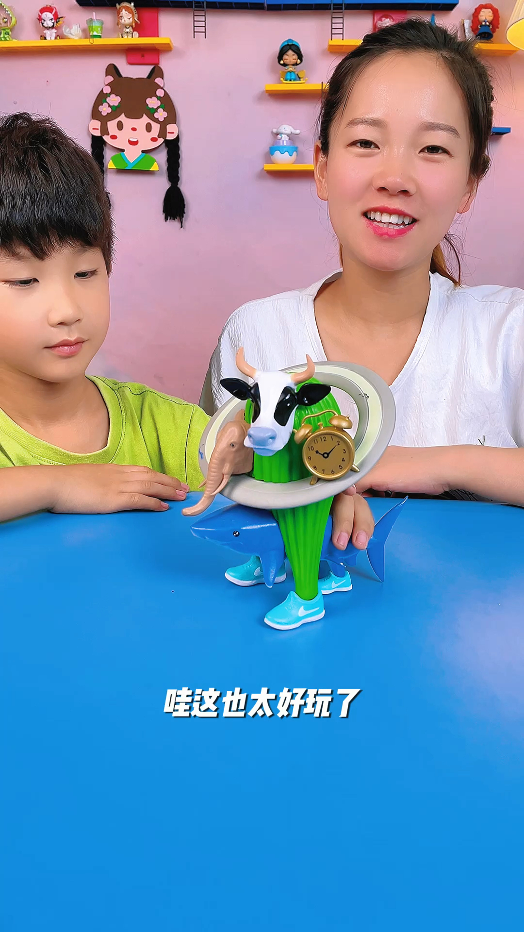 耐克鲨鱼和牛头怪合体变成了融合怪