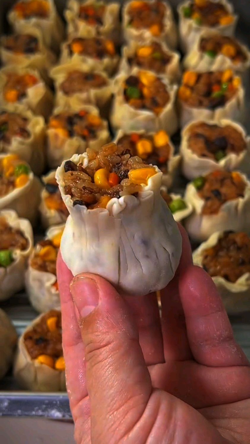 这款糯米烧麦我几天就要做一次