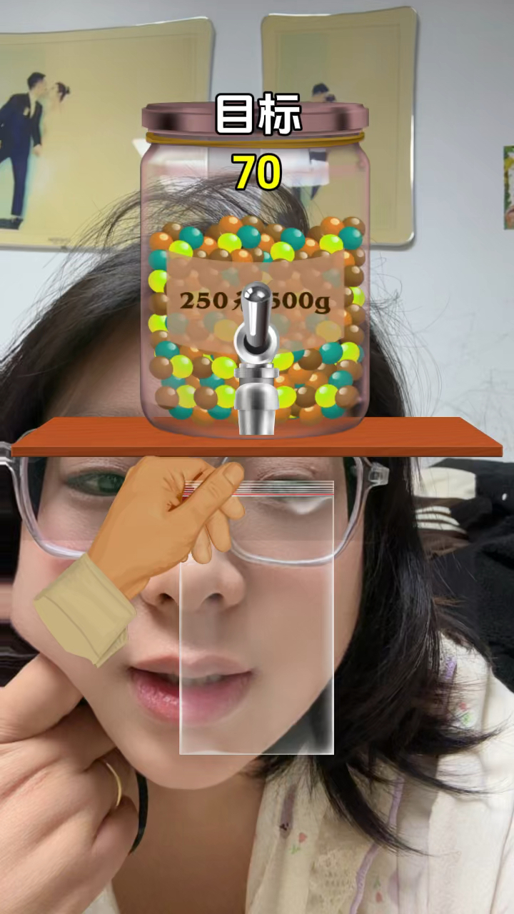 好多的巧克力豆呀