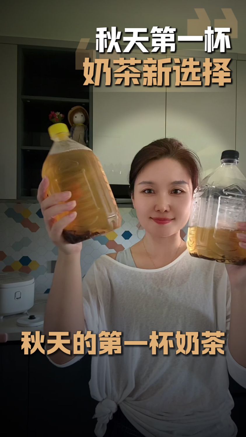 秋天的第一杯奶茶?我选它——冷泡茶!