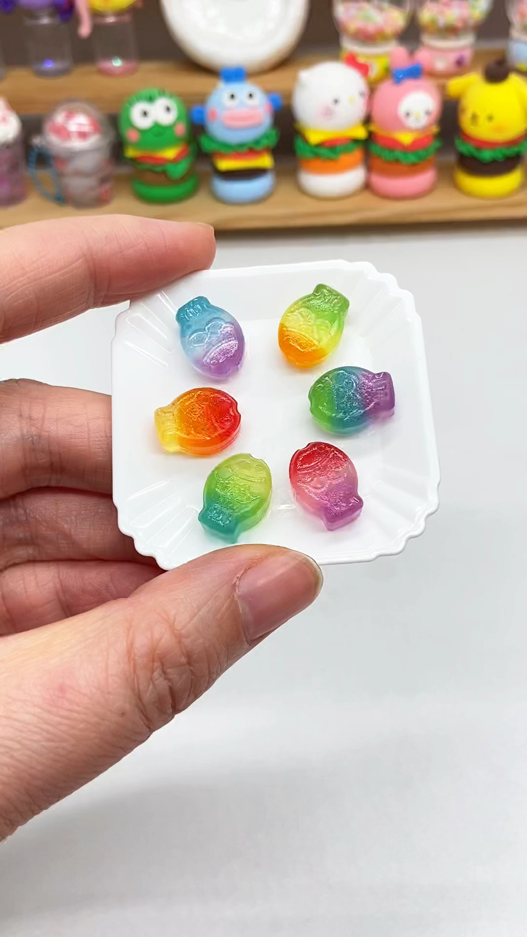 透明粘土彩虹小鱼教程