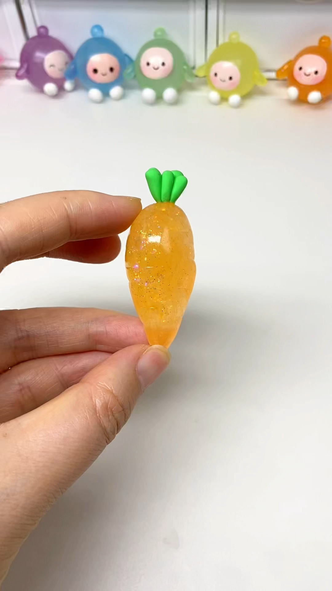 透明粘土自由树脂胡萝卜教程