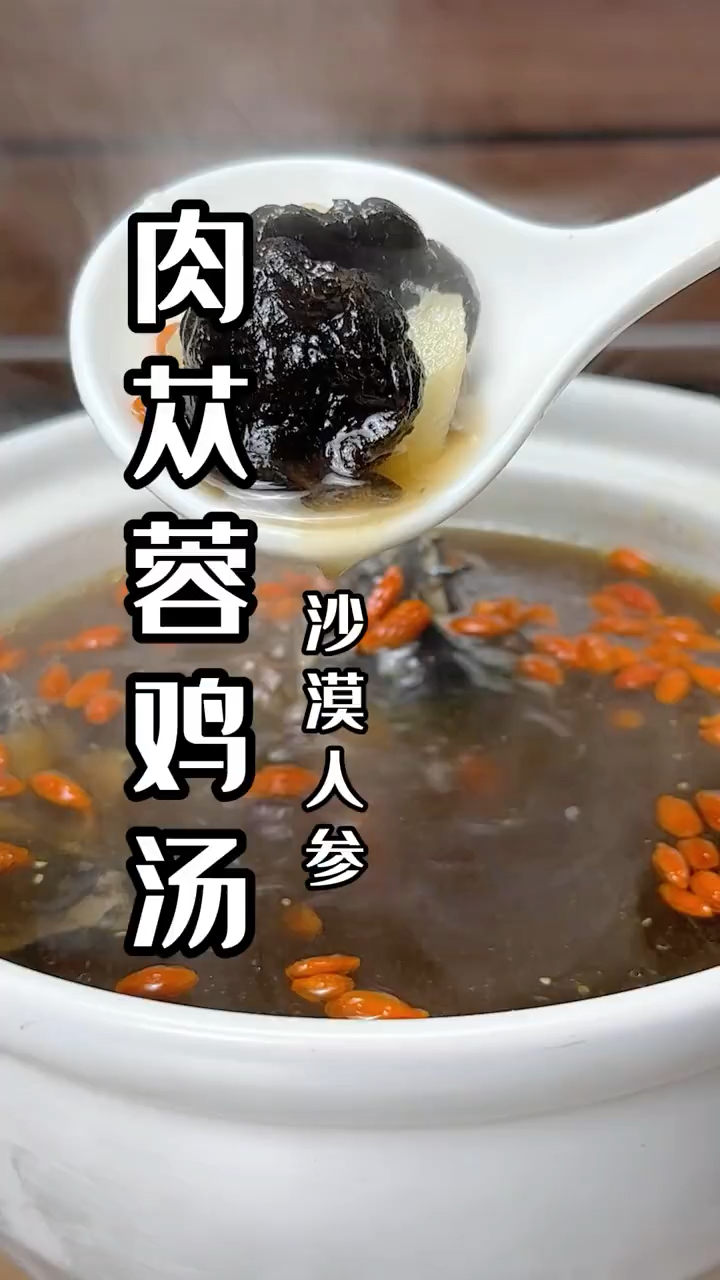 肉苁蓉和它是好搭档,一起炖汤喝,养身体,乐生活,少生病!