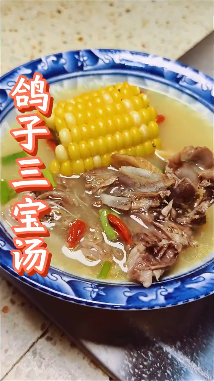 鸽子汤太舒服了,搭配煲汤喝,身体好,少生病,享生活,稳春天
