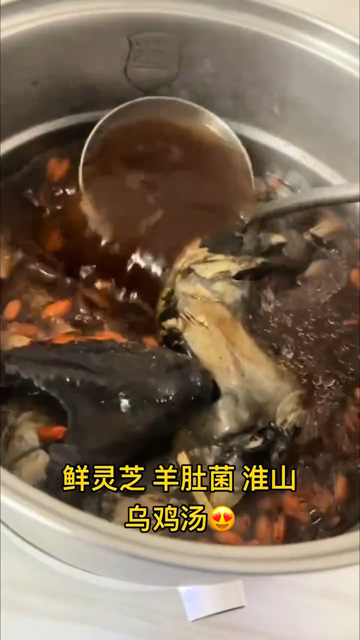 灵芝和它是好搭档,炖鸡汤喝,身体好,生活美,老祖宗的土方法