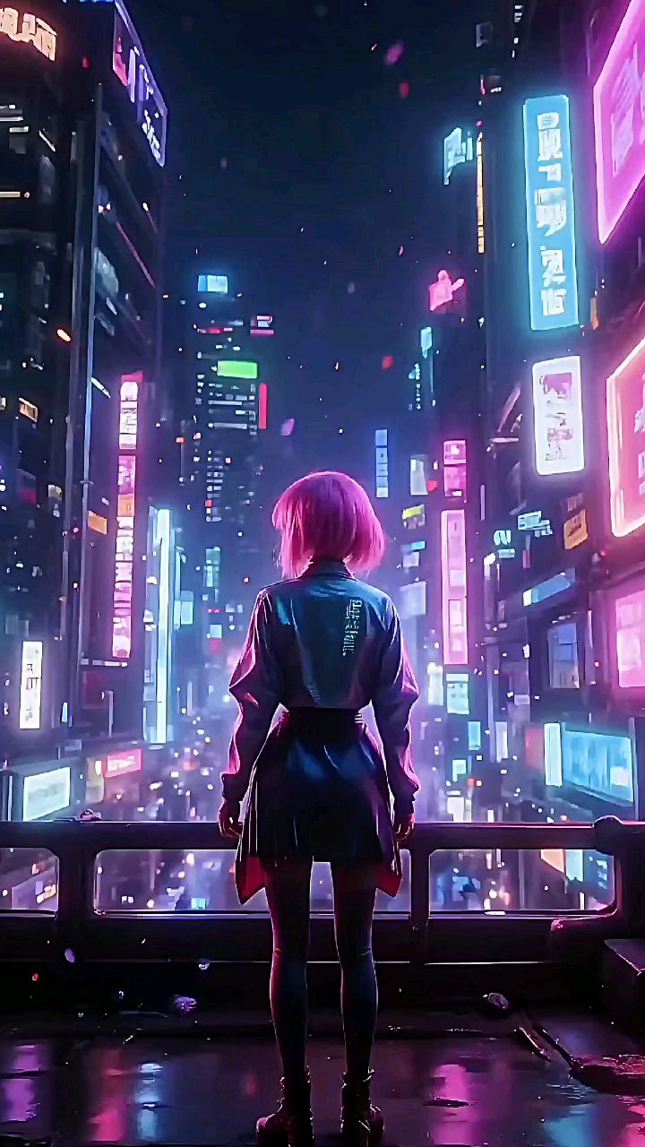 赛博朋克风格#动态壁纸