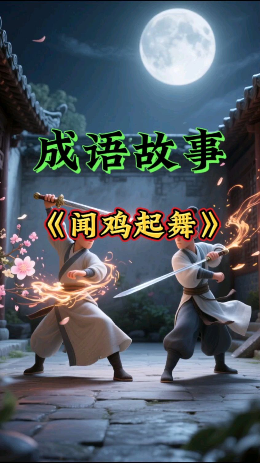 成语故事:《闻鸡起舞》