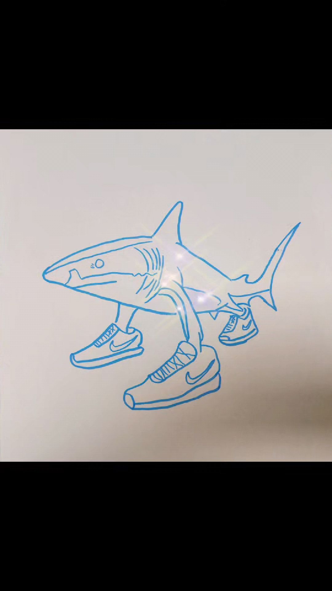 山海经版耐克鲨鱼