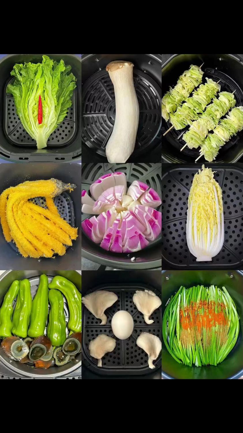 空气炸锅减脂餐,比烧烤摊还好吃