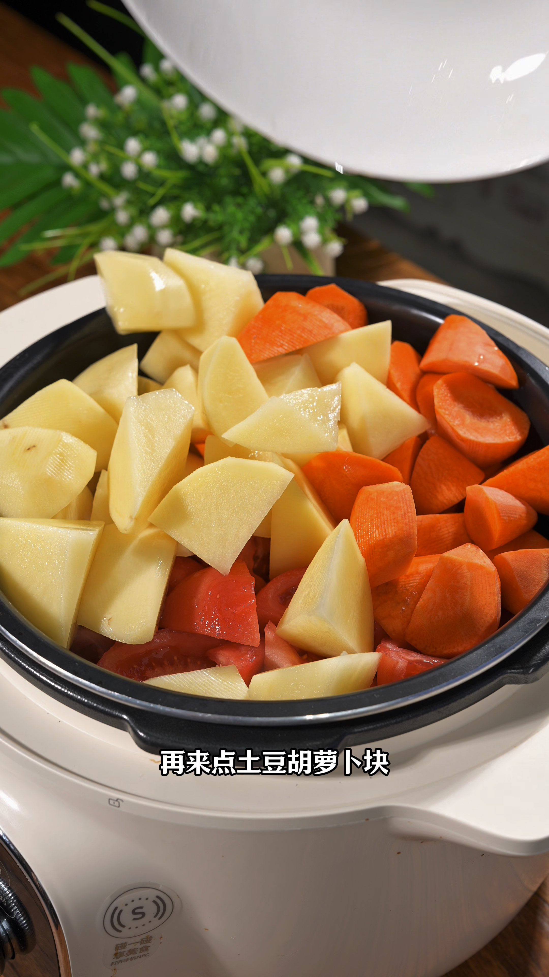 只要你有电饭锅，不用开火还没有油烟，就能做出邪修版土豆炖牛肉