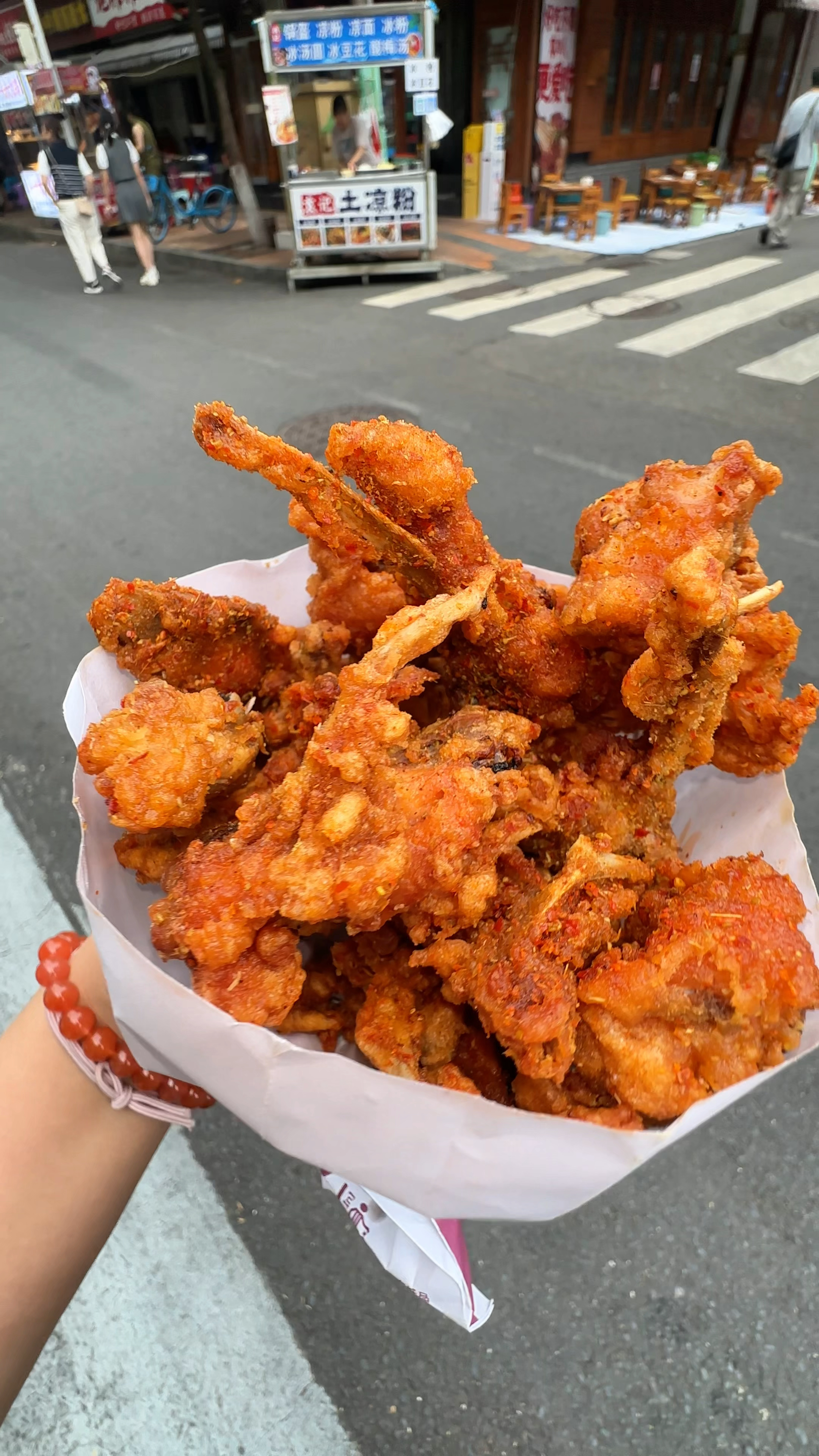 十块钱在菜市场能买一大包炸鸡!!我再也不想去肯某鸡麦某劳了