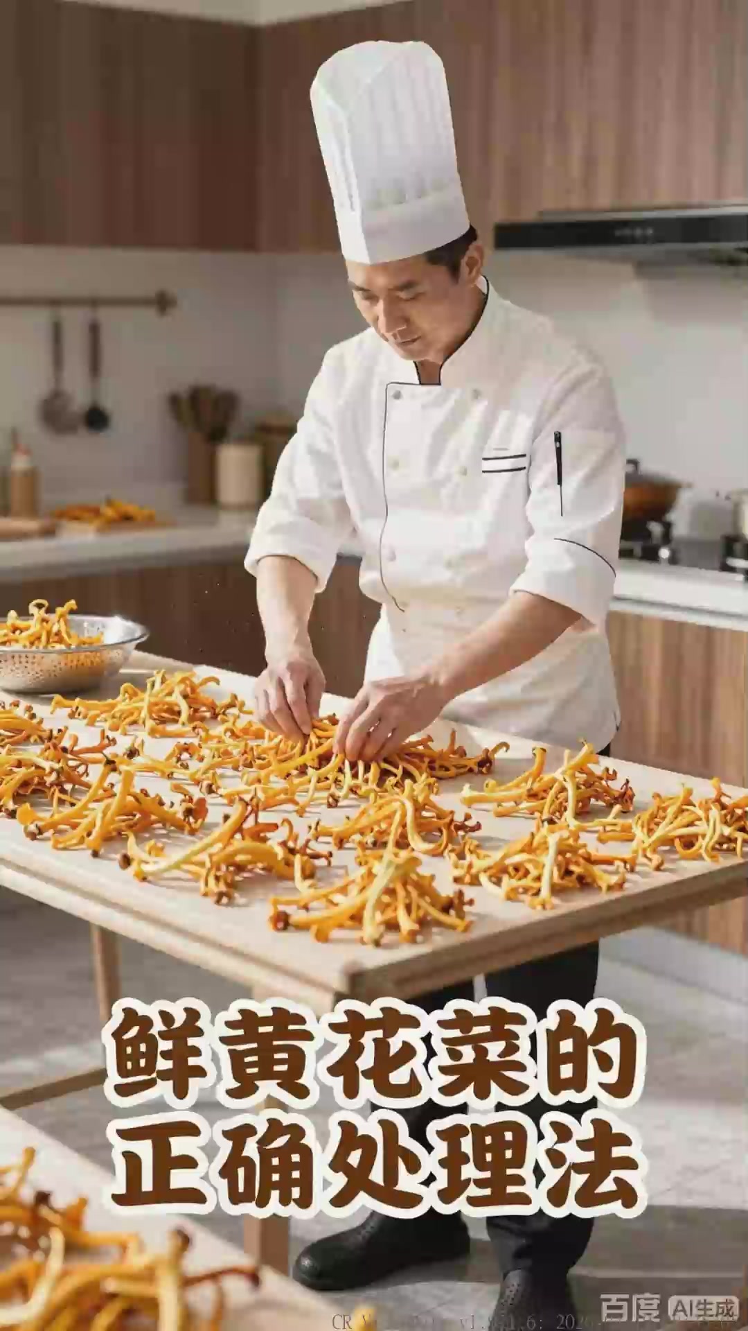 黄花菜干，焯水晒  ！