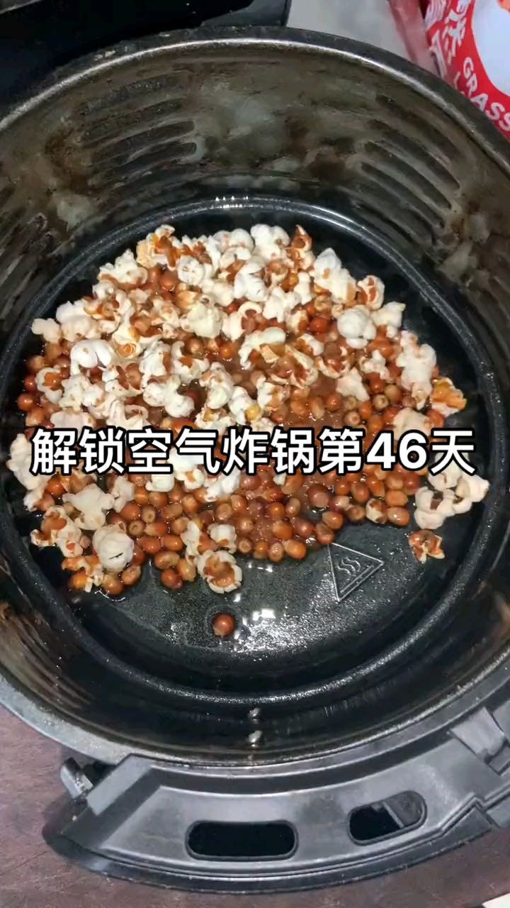 想吃爆米花可以用空气炸锅试试