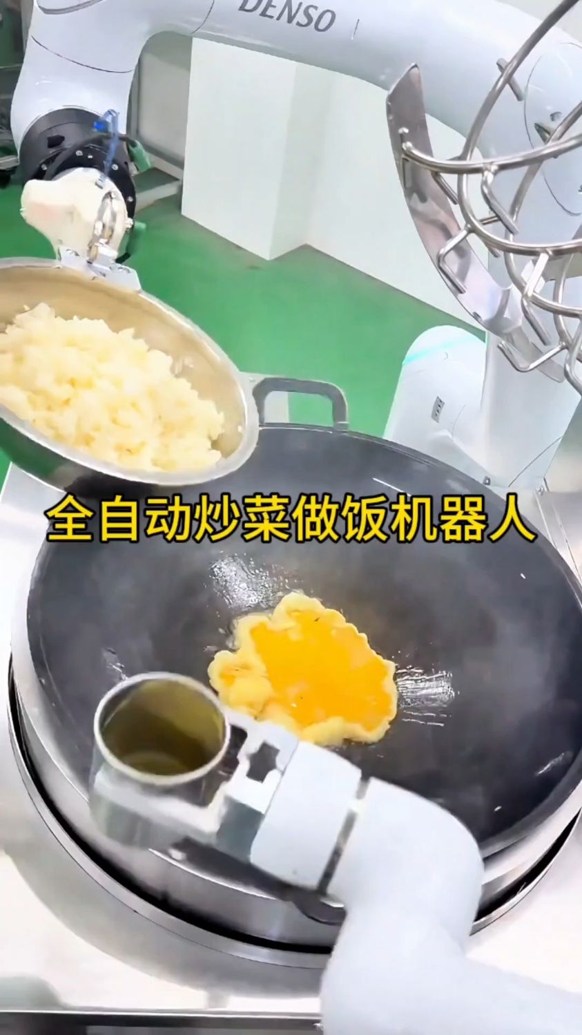 懒人福音，全自动炒菜做饭机器人！