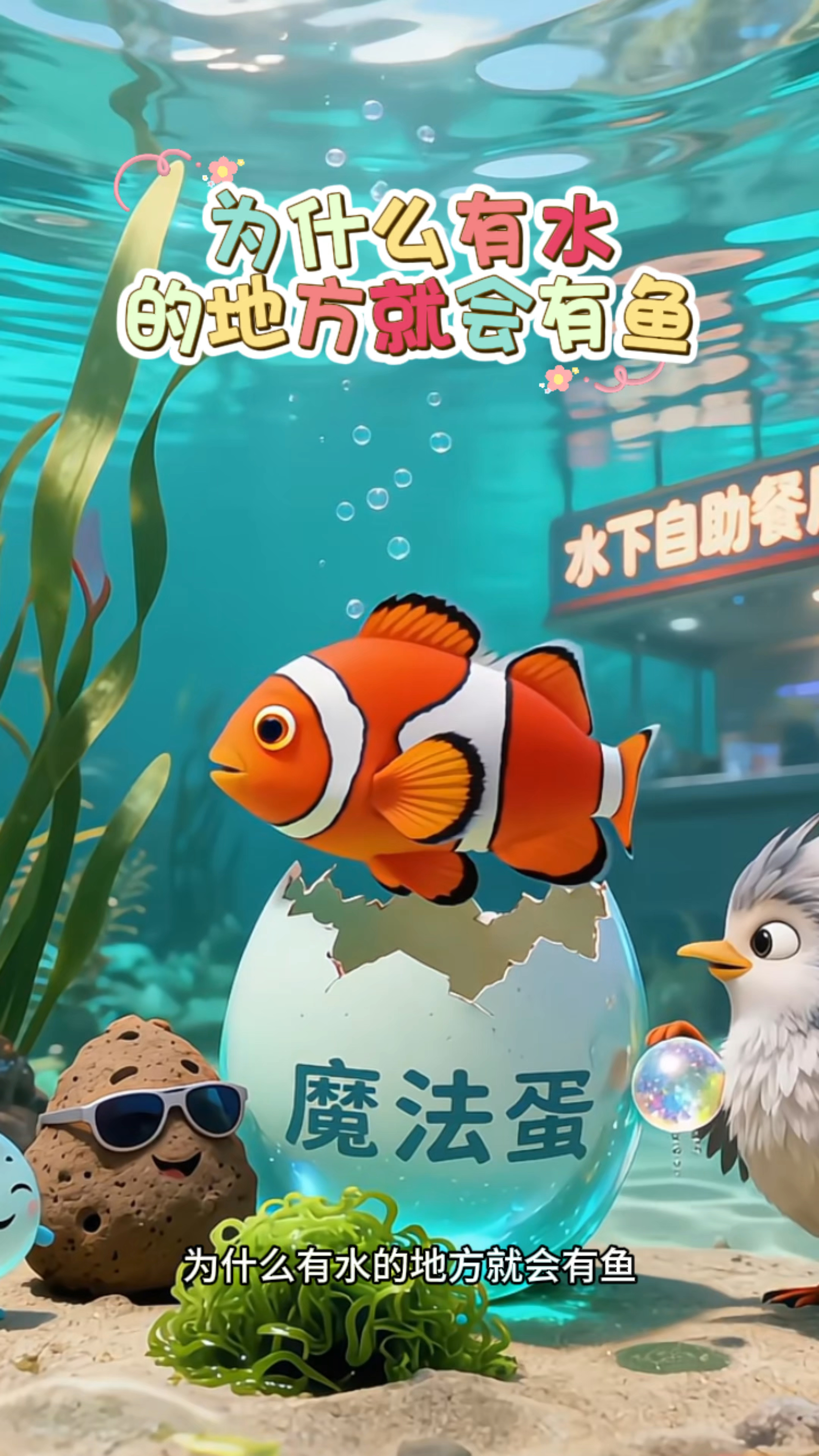 儿童百科:少儿百科——《为什么有水的地方就会有鱼》