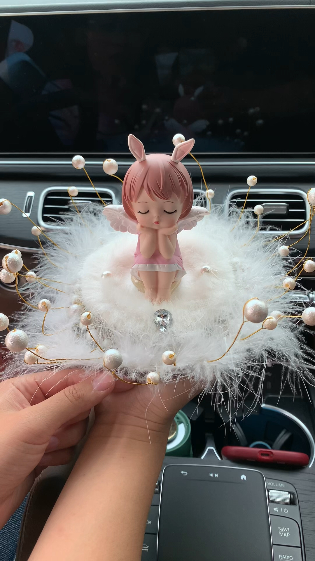 梦幻小天使车载摆件 可爱的芭蕾女孩～ 车载家居办公室都可以摆放