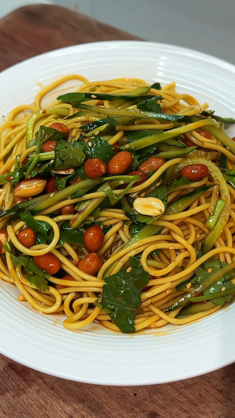 简单好吃的凉面,这个夏天赶紧收藏做起来#凉面的做法