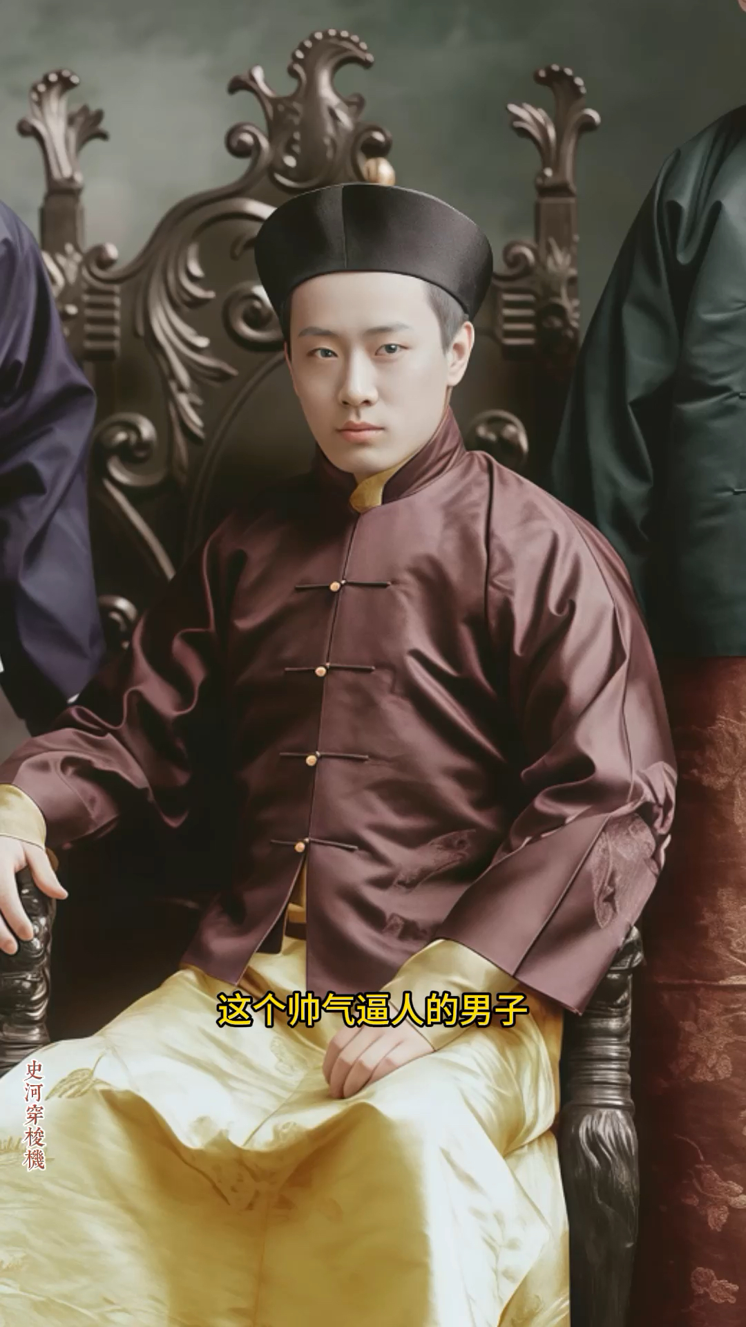 晚清宗室帅哥载扶,父亲是庆亲王奕劻,最终却落魄而死