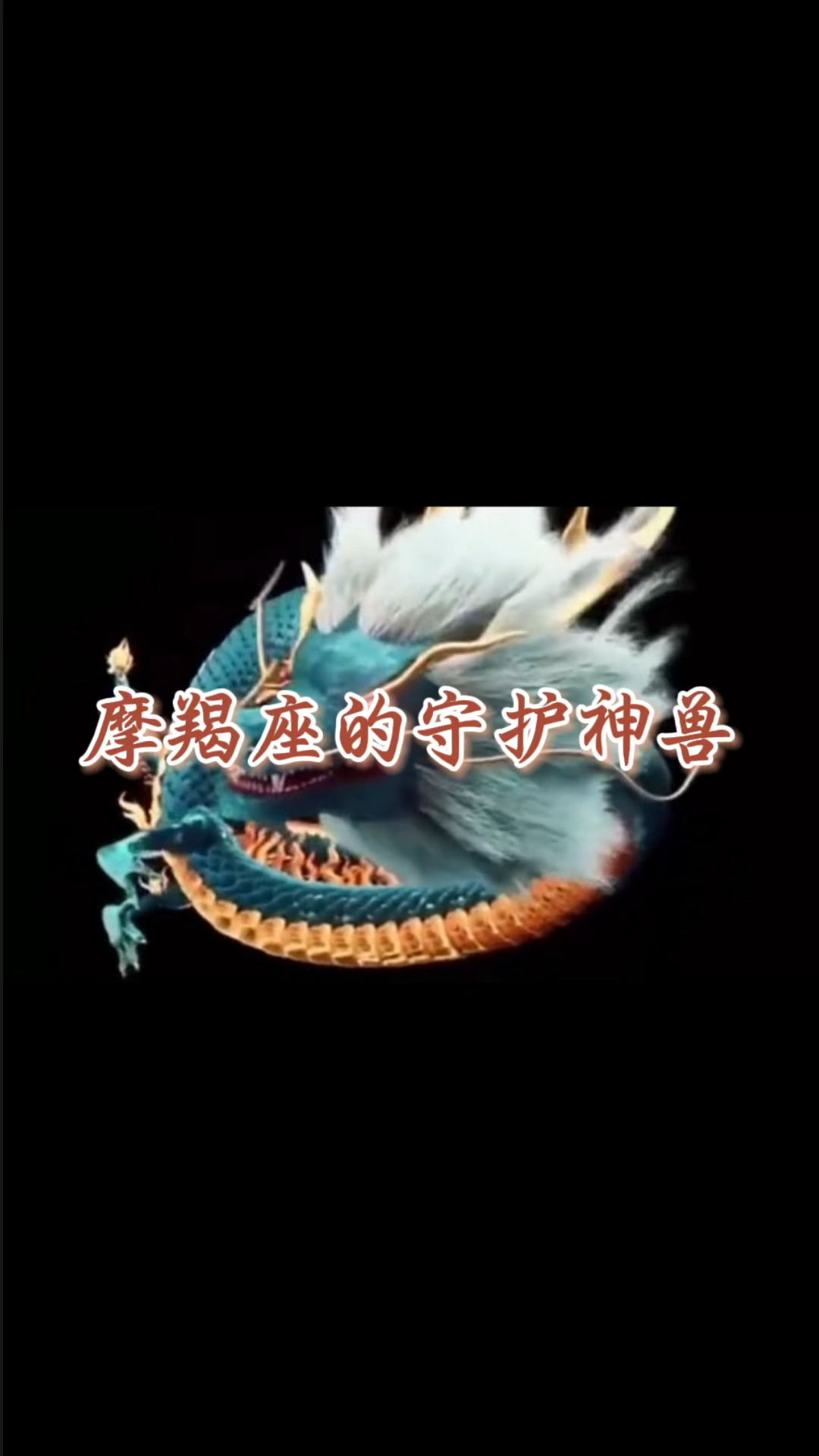 摩羯座的守护神兽