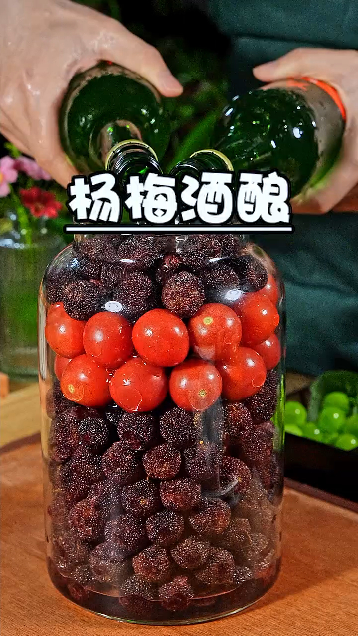 自己在家做杨梅酒