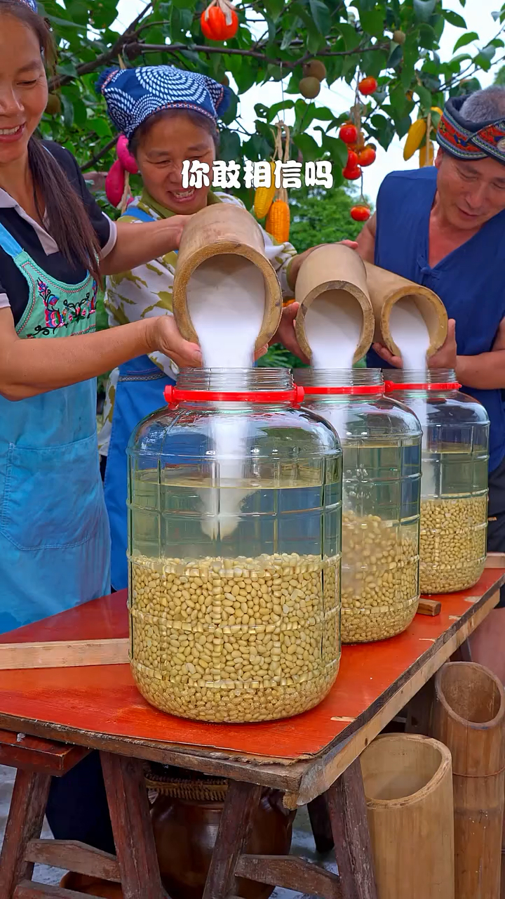 只要家里有黄豆和食盐就能做酱油