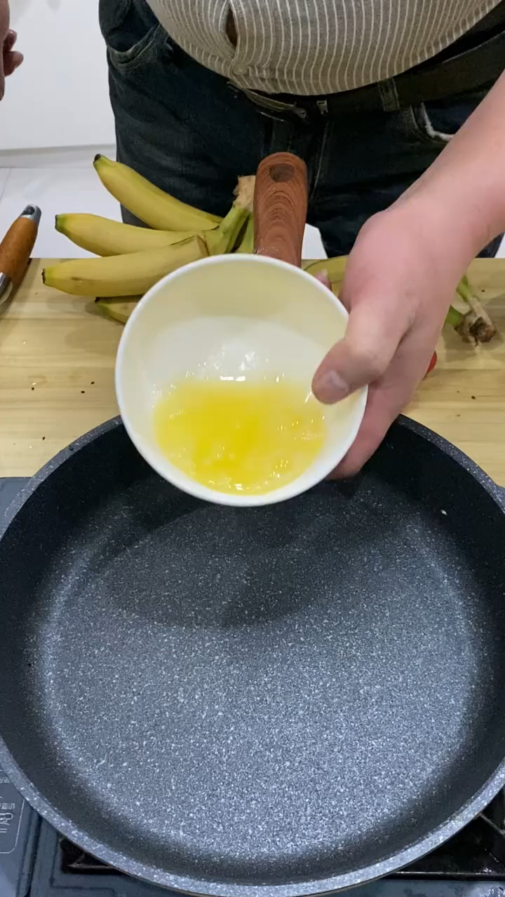 香蕉鸡蛋卷饼这样做太好吃了