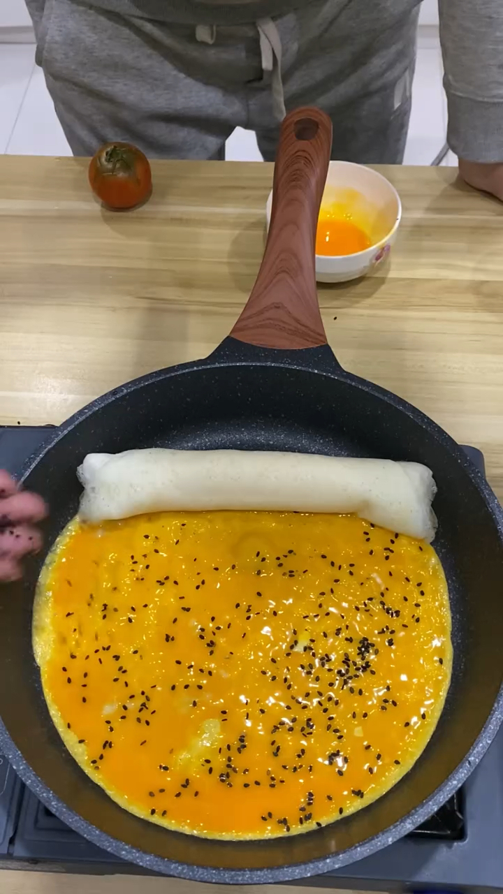 香蕉鸡蛋卷饼做法