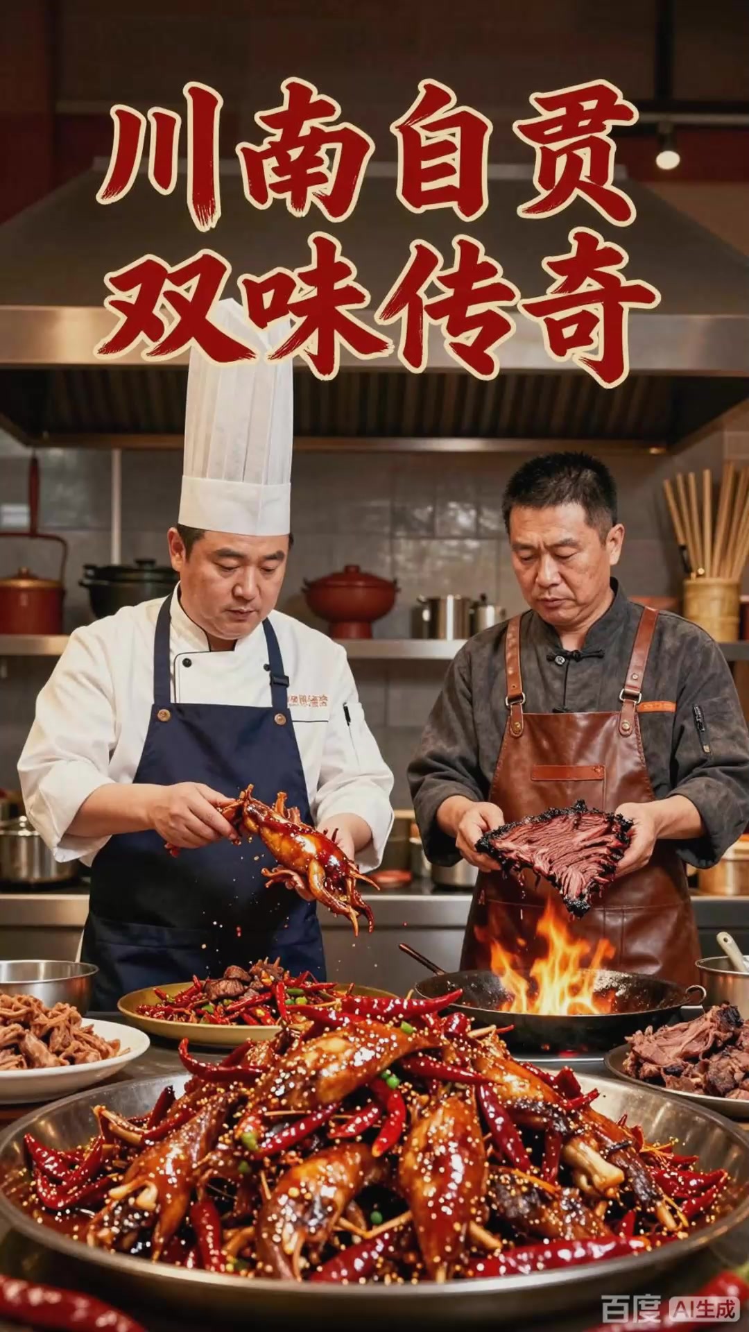 川南自贡味：冷吃兔火边子牛肉，麻辣酥脆风味独特