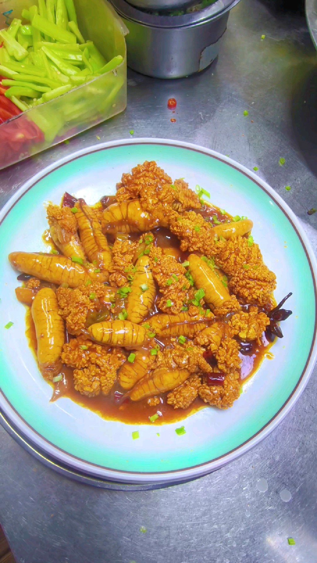 嘎嘎好吃下饭的红烧鱼籽