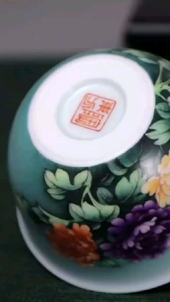 陶东方《牡丹王子彭士进》牡丹茶器作品