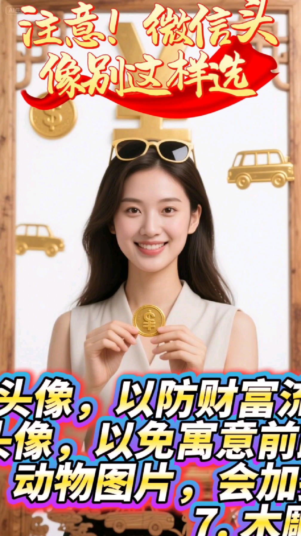 快来看微信头像选择注意