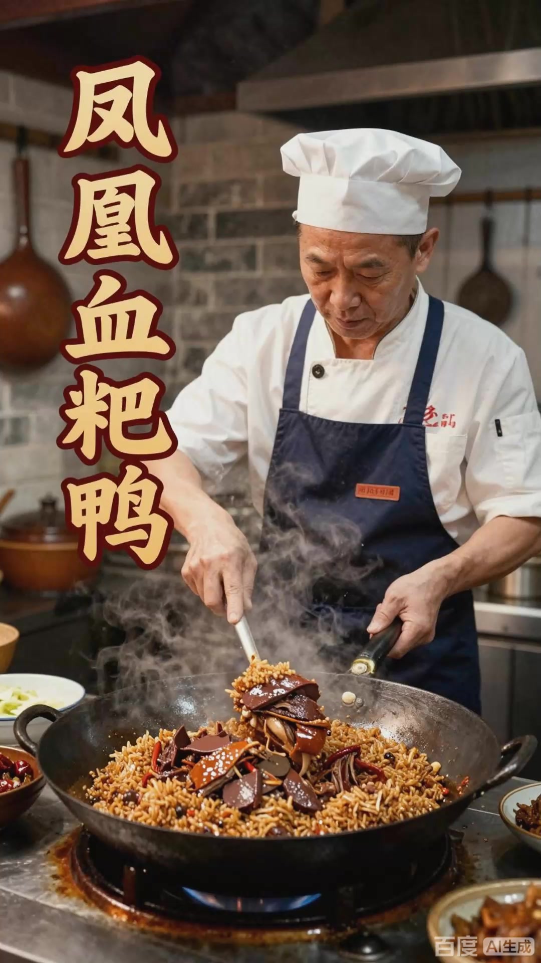 凤凰血粑鸭：鸭血粑香，鸭肉鲜嫩凤凰特色