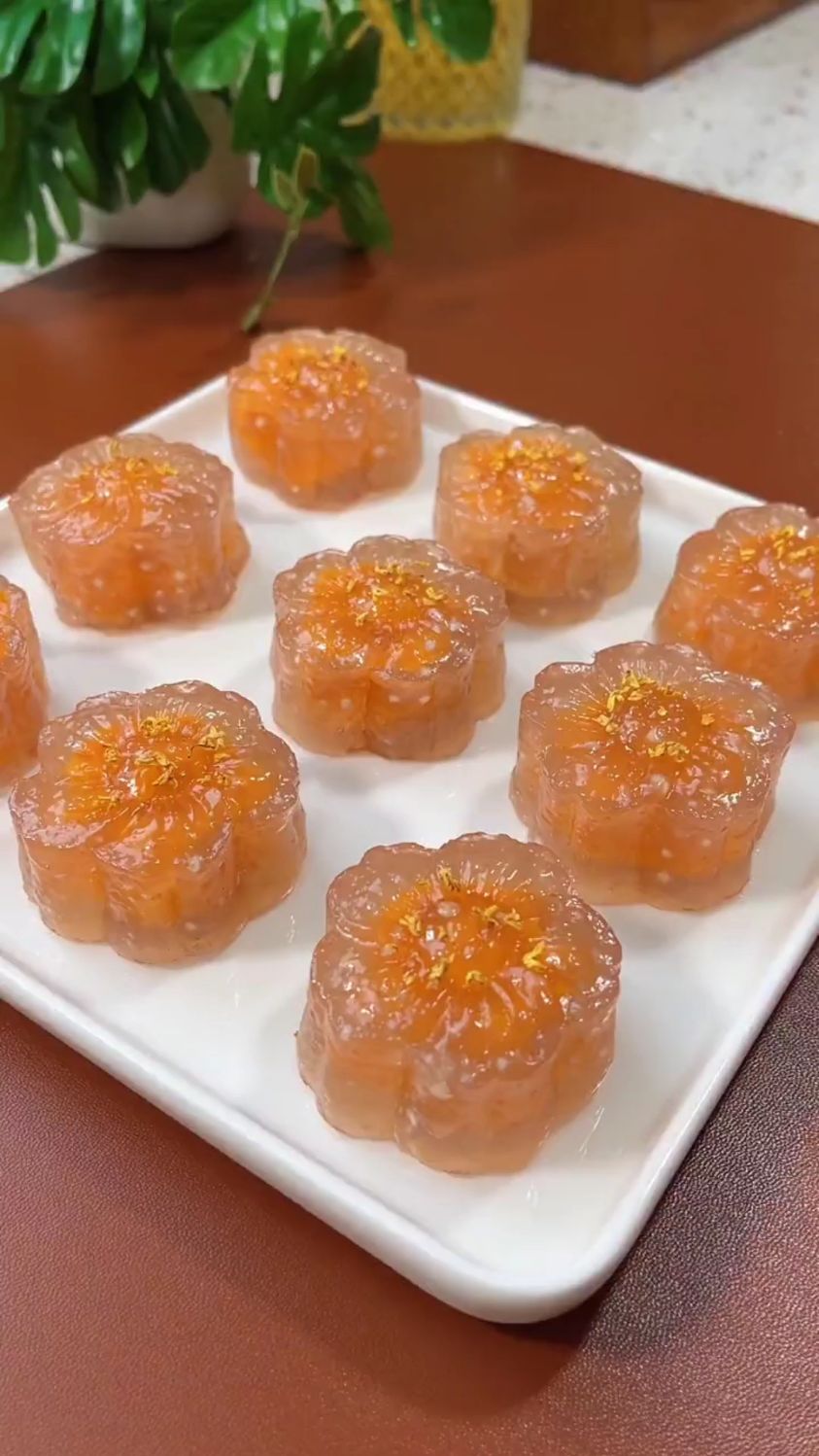 分享一道西米水晶糕的做法