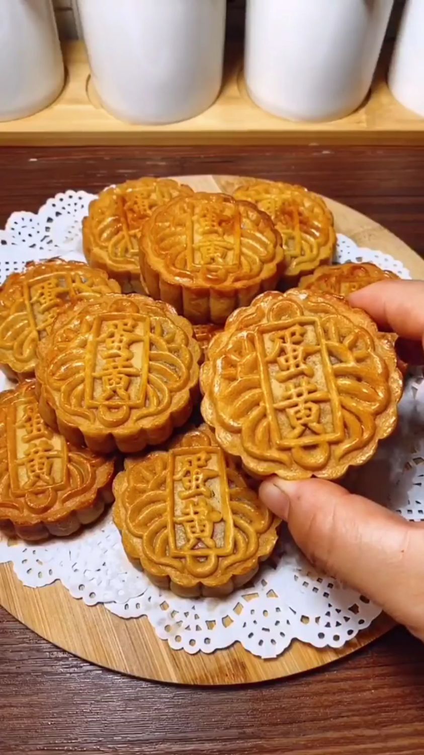 教你怎么做蛋黄月饼