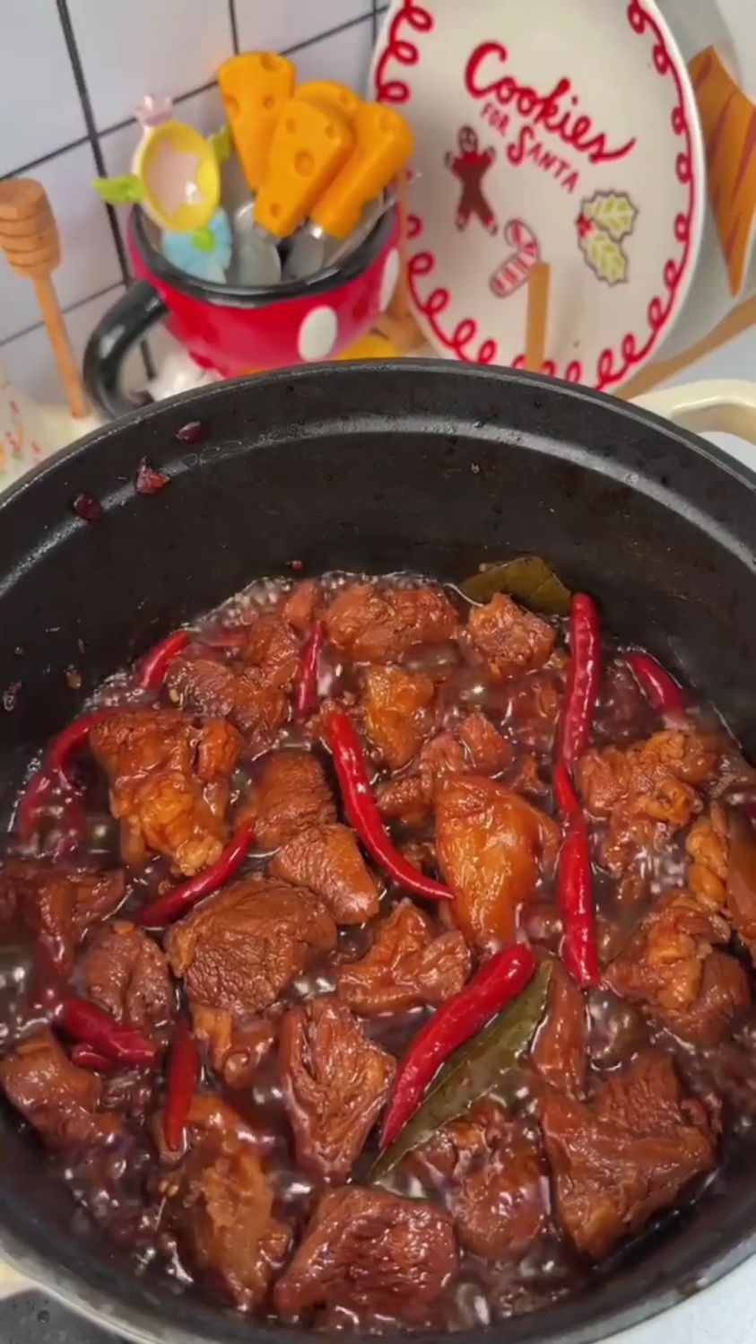 这样做的红烧牛肉真的太好吃了