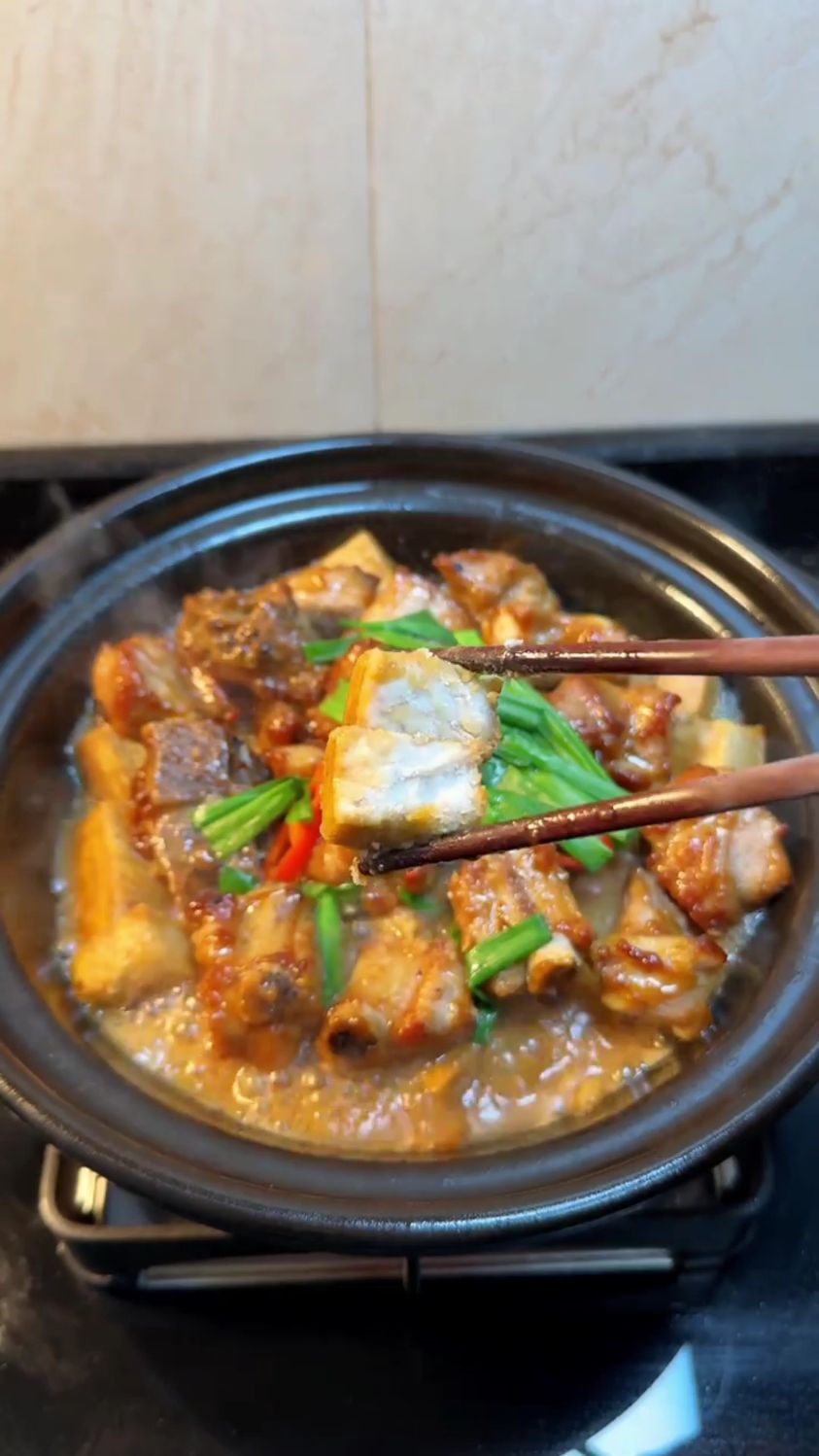 这个芋头排骨煲太香了,做法也简单