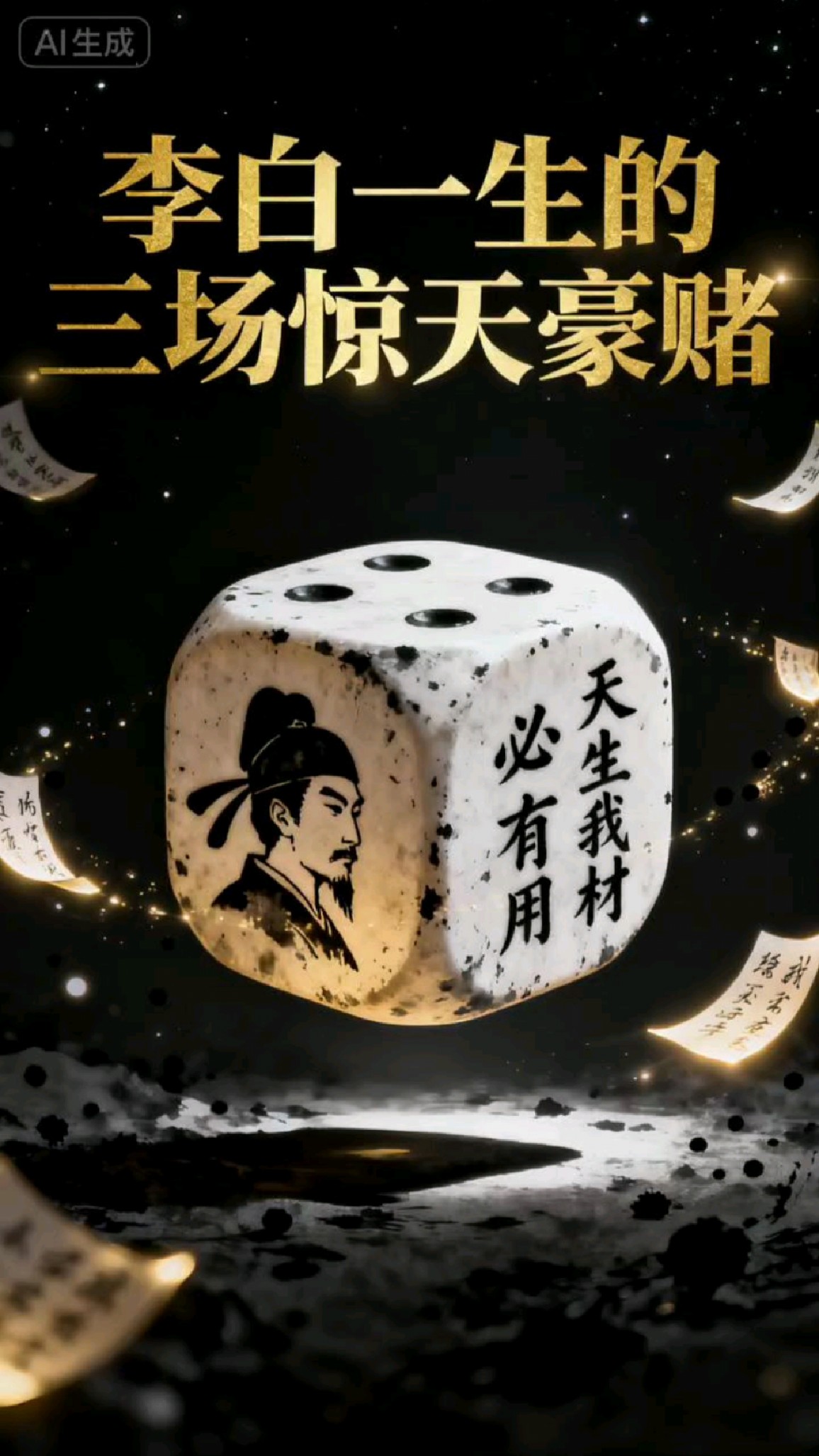 李白一生的三场惊天豪赌