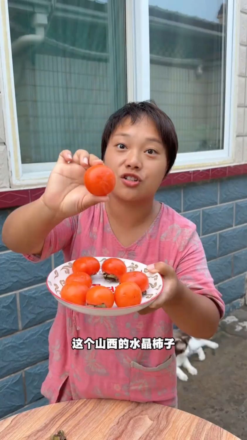 皮薄如纸甜如蜜!晶莹剔透的糖心柿子天花板!