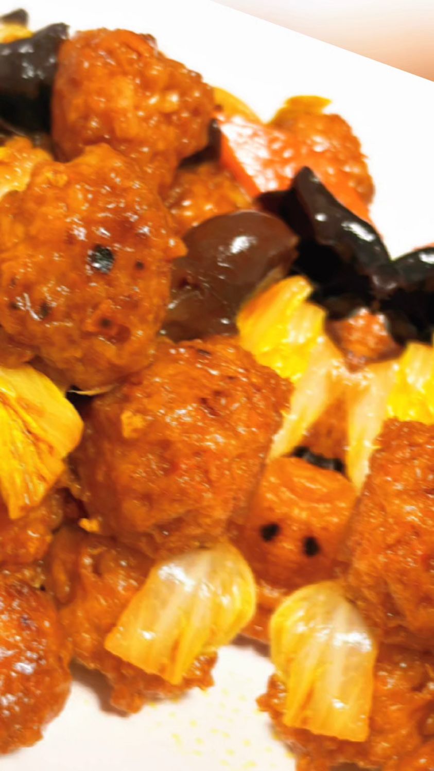 这样做的醋溜丸子,真的比肉还要好吃!!!