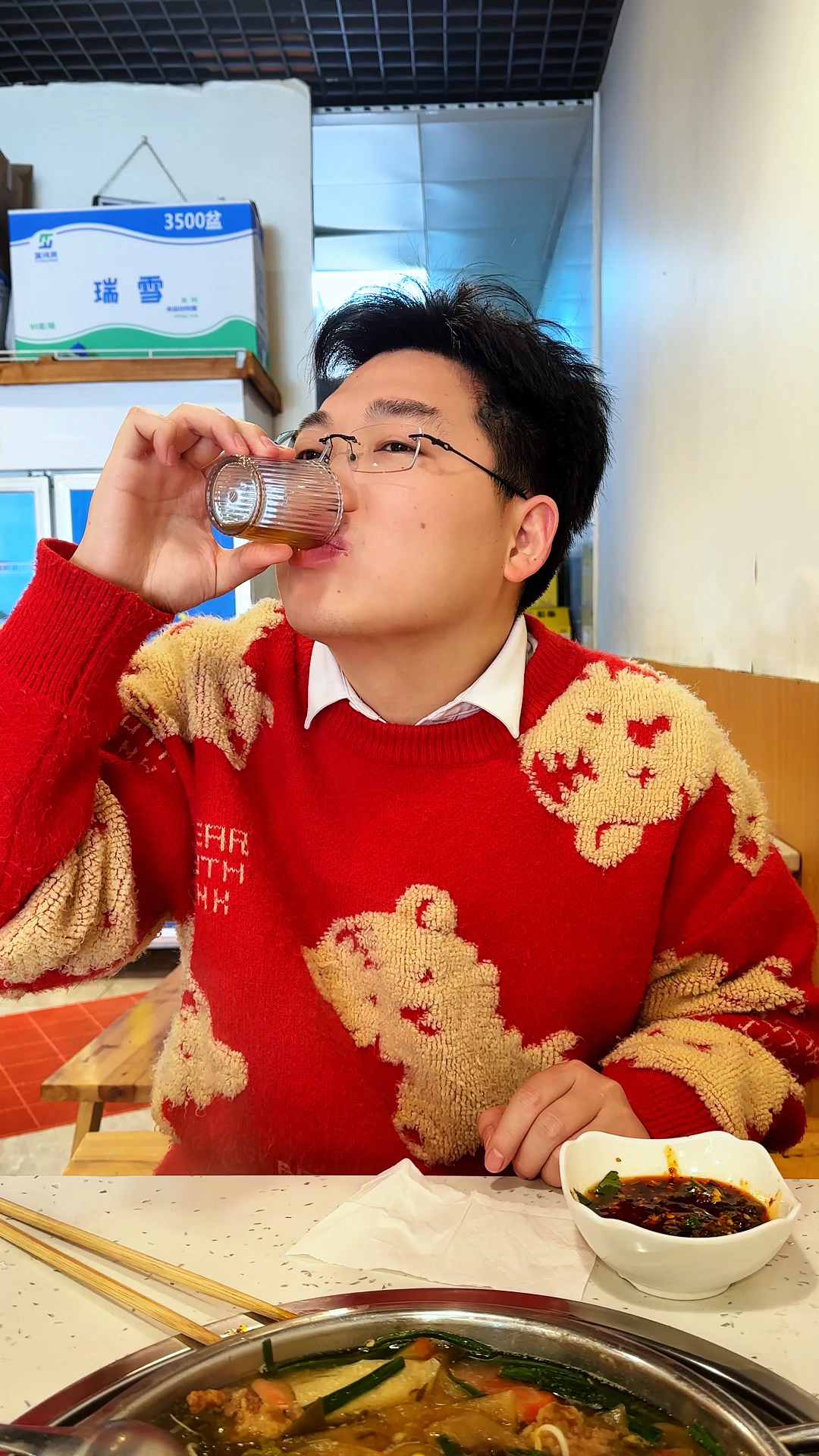 失恋的话,就去吃荤豆花吧,记得加木姜油哦!