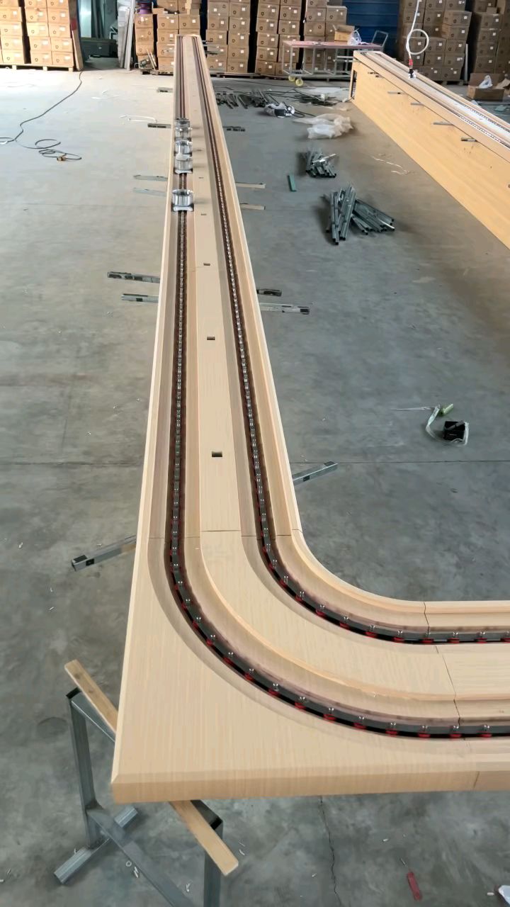 旋转小火锅设备全套商用双层涮烤一体自助餐台移动麻辣烫传送带