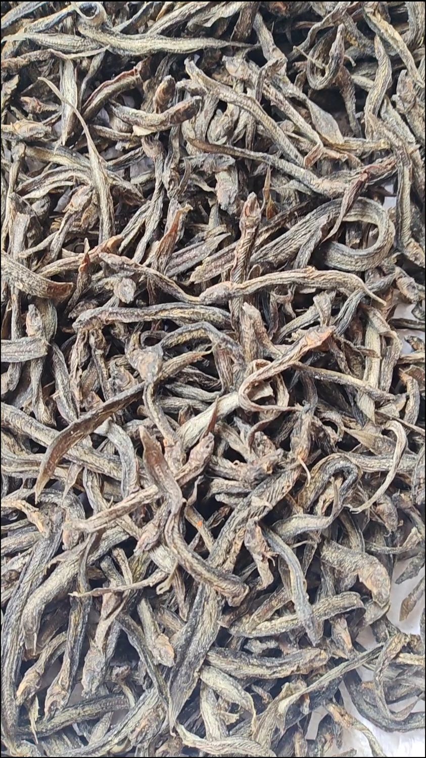 东北汤旺河冷水泥鳅鱼晾晒的河泥鳅鱼干,下酒又下饭