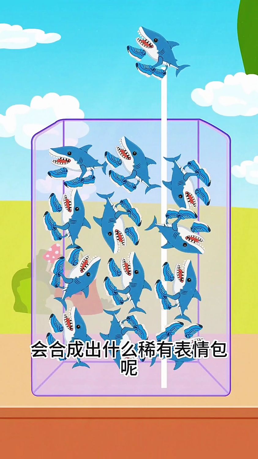 你们知道15个耐克鲨鱼能合成什么吗