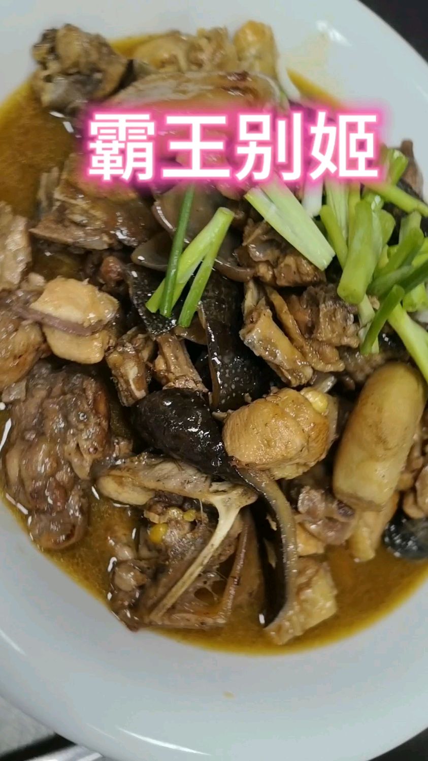 霸王别姬就是甲鱼焖鸡