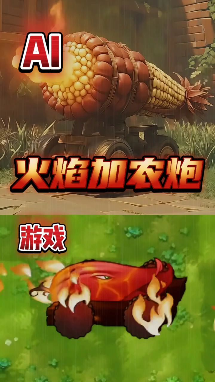 AI杂交植物,现实和游戏你能分清吗?