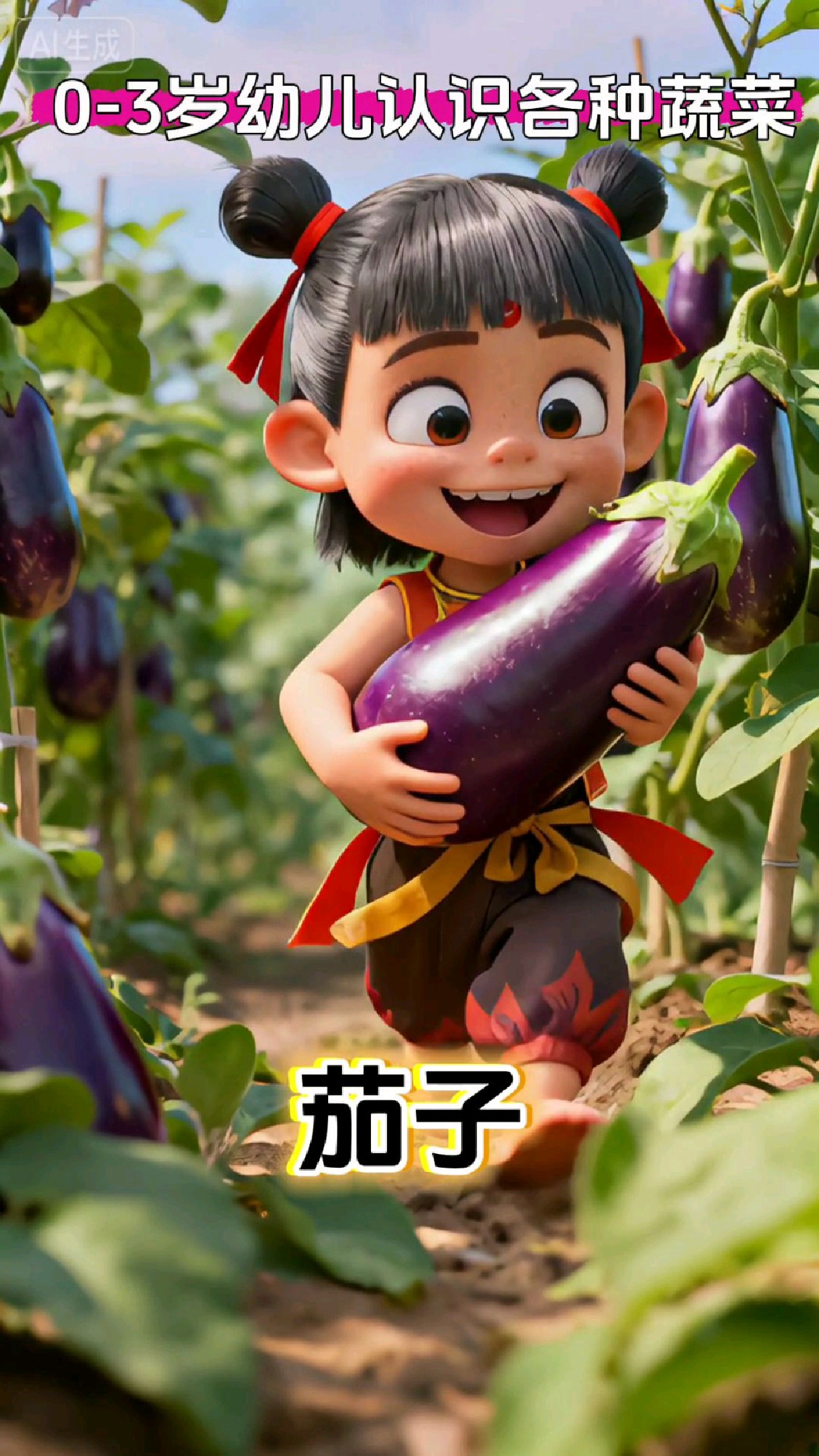 0-3岁幼儿启蒙早教《认识各种蔬菜》,宝宝看了越来越聪明#上热搜