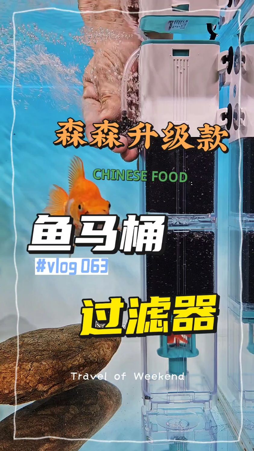 森森多功能鱼缸过滤器内置净水循环小型水族箱乌龟过滤器