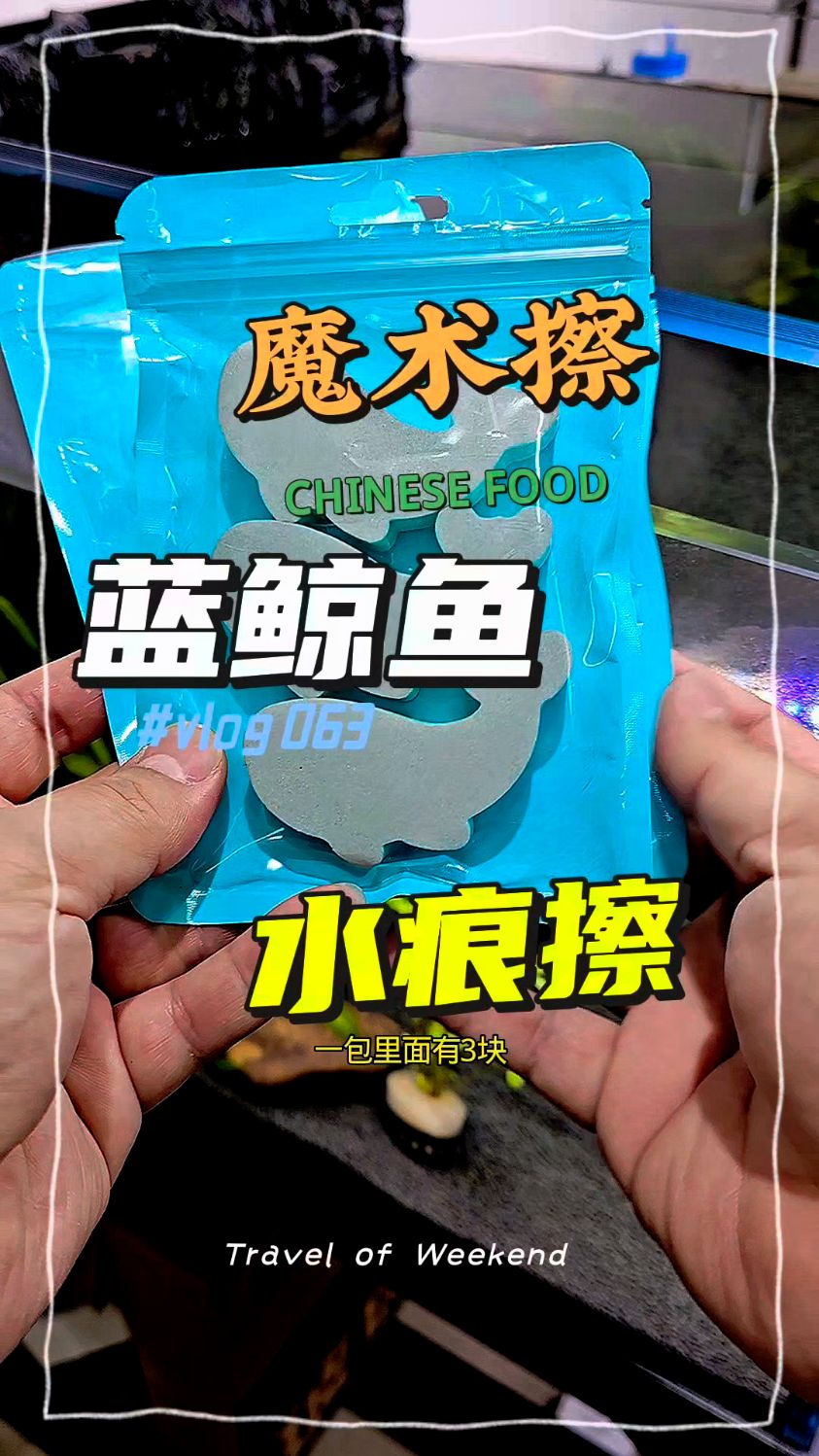 BESSN鱼缸擦玻璃清洁水垢神器擦鱼缸玻璃擦除藻清洗刷子除垢