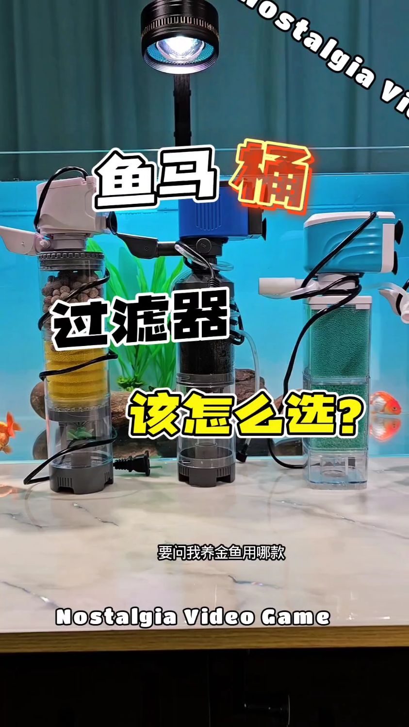 鱼马桶鱼便收集分离器多功能净水鱼缸过滤器系统免换增氧